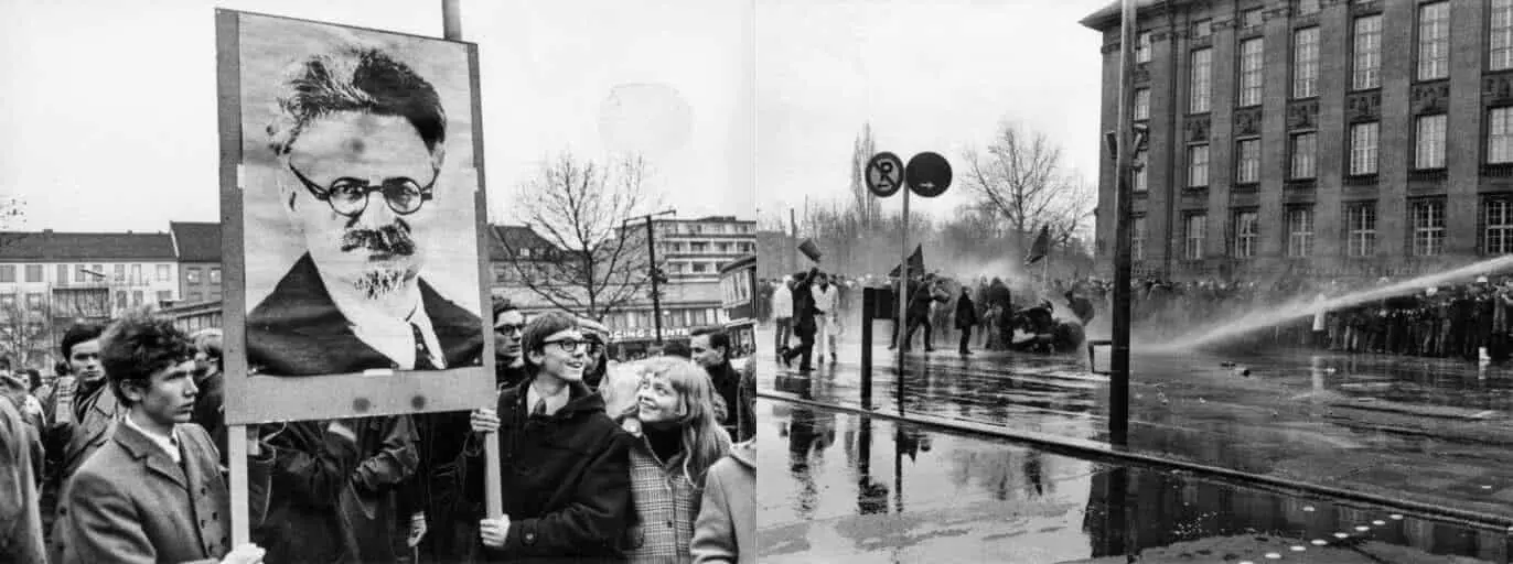 Протесты студентов 1968 года в Западной Германии 1968 г Bilder der Revolte - фото 9