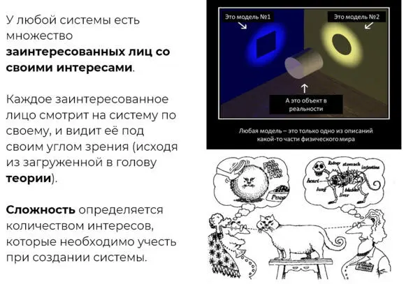 Более того чем больше интересов к системе тем она сложнее В современном мире - фото 5