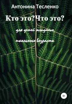 Антонина Тесленко - Кто это? Что это?