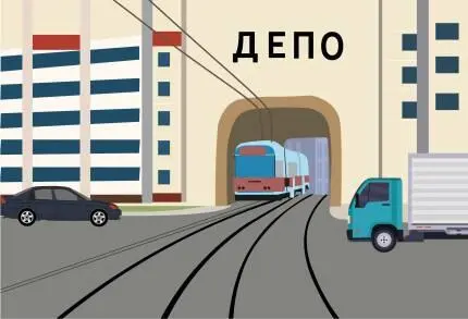 Депо считается прилегающей территорией и не является перекрестком - фото 57