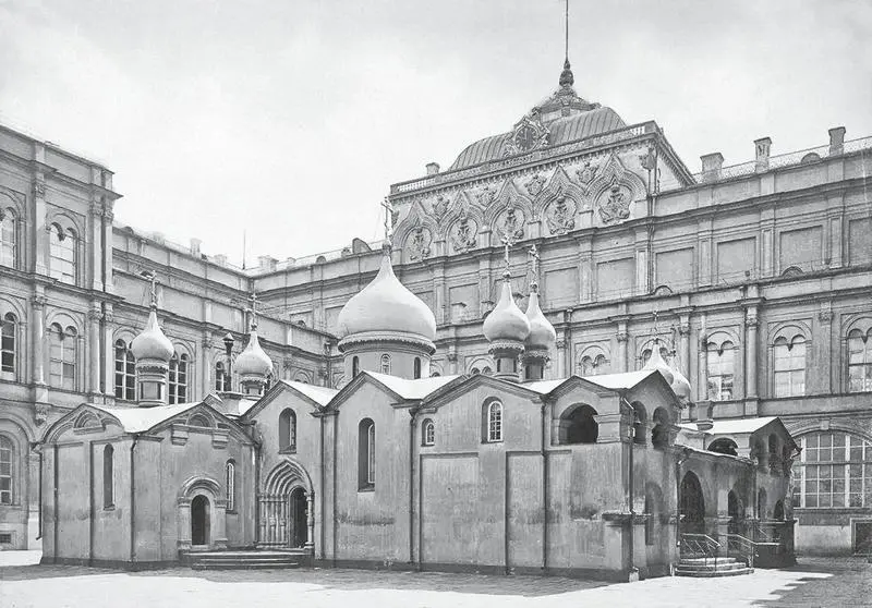 Собор Спаса на Бору Фото ИН Александрова 1890е Здесь же упокоились в - фото 2