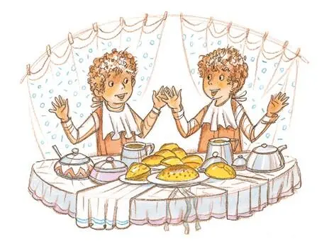 Завтрак был очень вкусный Пока близнецы Тедди и Фредди с аппетитом ели - фото 4