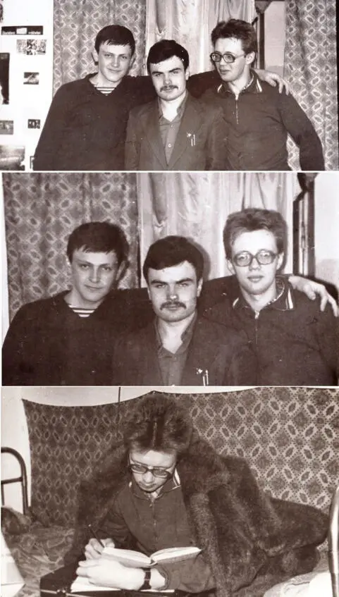 Сергей Солдаткин в центре Колюня Ночная учёба Фото из архива он быстро - фото 13