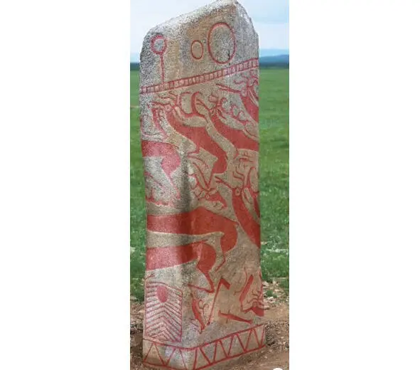 Оленный камень 6 долина р Хунуй 76 с83 рис 5 Согласно данным - фото 19