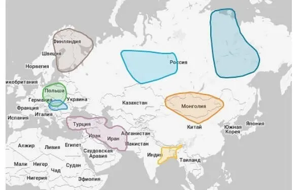 Аутосомный портрет моей мамы Байтасовой Розы Ибрагимовны из Радлинских В - фото 24