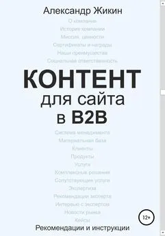Александр Жикин - Контент для сайта в b2b