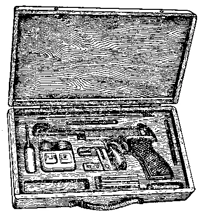 Рис 34 Расположение пистолета и принадлежности в футляре Опорный гриб - фото 34