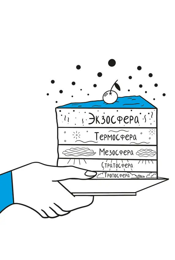 Слоеный пирог из воздуха Давайте ближе познакомимся с атмосферой которая - фото 4