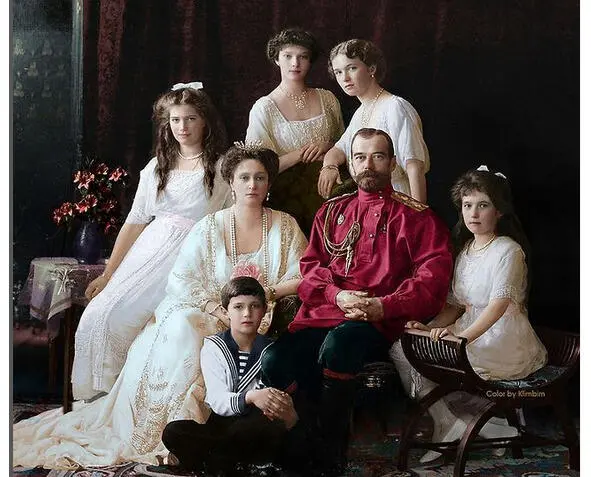 Семья императора Николая II 1914 г Николай II Александрович 18681918 - фото 22
