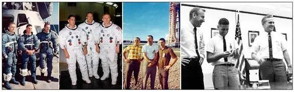 Илл3На сайте А8 десятки фотографий экипажа Аполлона8 13 о ракете На - фото 85
