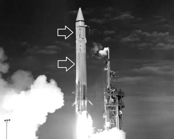 Аннотация снимка Ракета Atlas SLV3D CentaurD1A запускающая Mariner 10 - фото 29