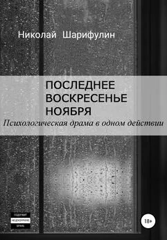 Николай Шарифулин - Последнее воскресенье ноября. Психологическая драма в одном действии