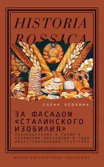 Елена Осокина - За фасадом «сталинского изобилия». Распределение и рынок в снабжении населения в годы индустриализации. 1927–1941