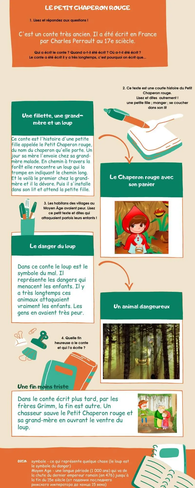 Листы заданий La grammaire Apprenez Предлог de указывает на - фото 23