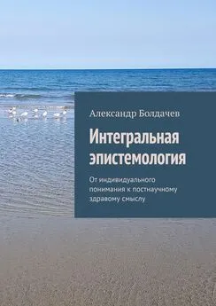 Александр Болдачев - Интегральная эпистемология. От индивидуального понимания к постнаучному здравому смыслу