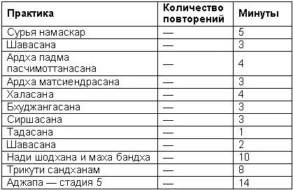 Программа 4 продолжительность 30 минут для общего здоровья Примечания - фото 142