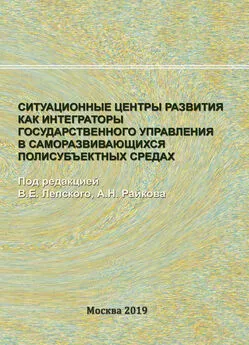 Коллектив авторов - Ситуационные центры развития как интеграторы государственного управления в саморазвивающихся полисубъектных средах