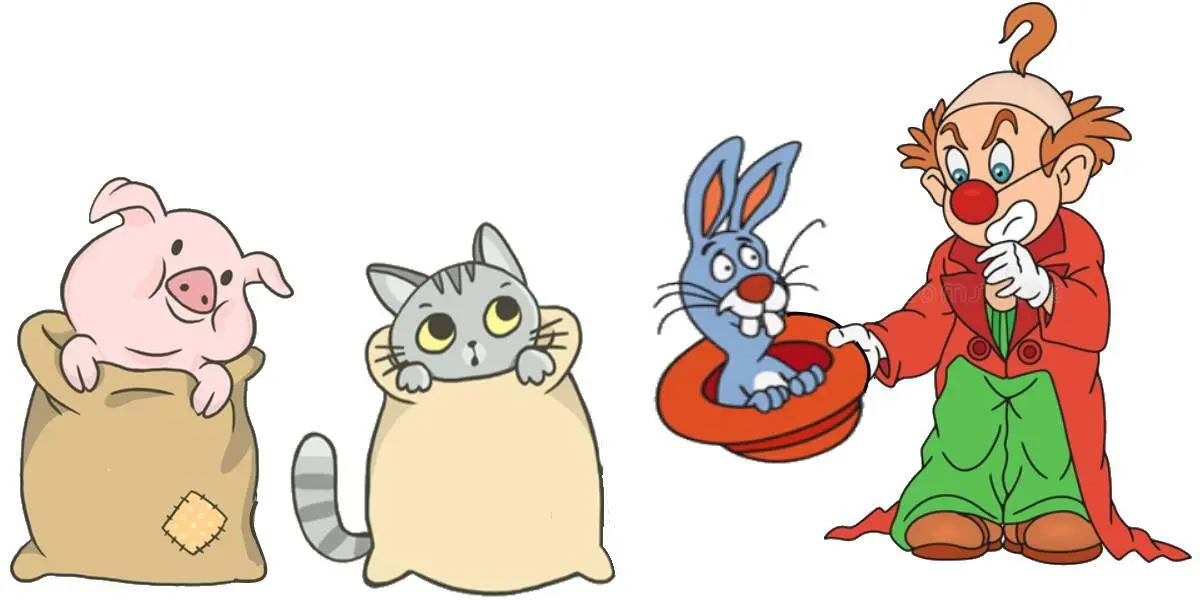 Ключ Второй рисунок Он иллюстрирует идиому Let the cat out of the bag - фото 11