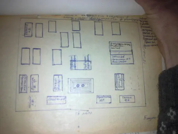 Схема захоронения до реконструкции 1972 г Списки захороненных в братской - фото 4