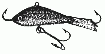 Рис 24 Широкоспинный балансир серии Shad Коснуться дна и сделать резкий - фото 58