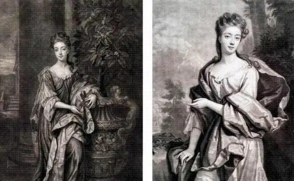 Графиня Диана Де Вере de Vere Gottfried Kniller Карл Боуклер 16701726 - фото 35