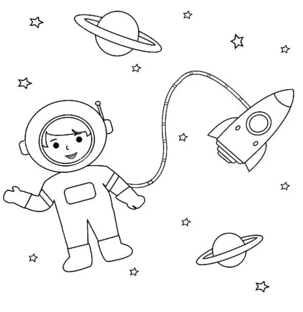 Мечтаю быть космонавтом ЗВЁЗДНАЯ КАРТА Димка мой друг Предложил рисовать - фото 2