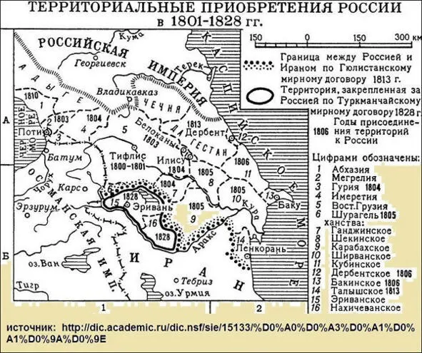Туркманчайский договор 1828 года завершил размежевание российских и персидских - фото 6