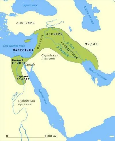 Плодородный Полумесяц и долина Нила из статьи Википедии Плодородный - фото 8