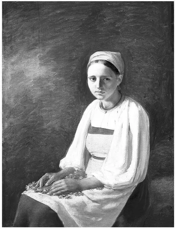 Алексей Венецианов Крестьянка с васильками 1820е годы 100 Алексей - фото 31
