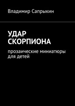 Владимир Сапрыкин - Удар скорпиона. Прозаические миниатюры для детей