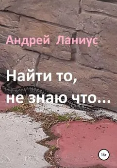 Ланиус Андрей - Найти то, не знаю что…