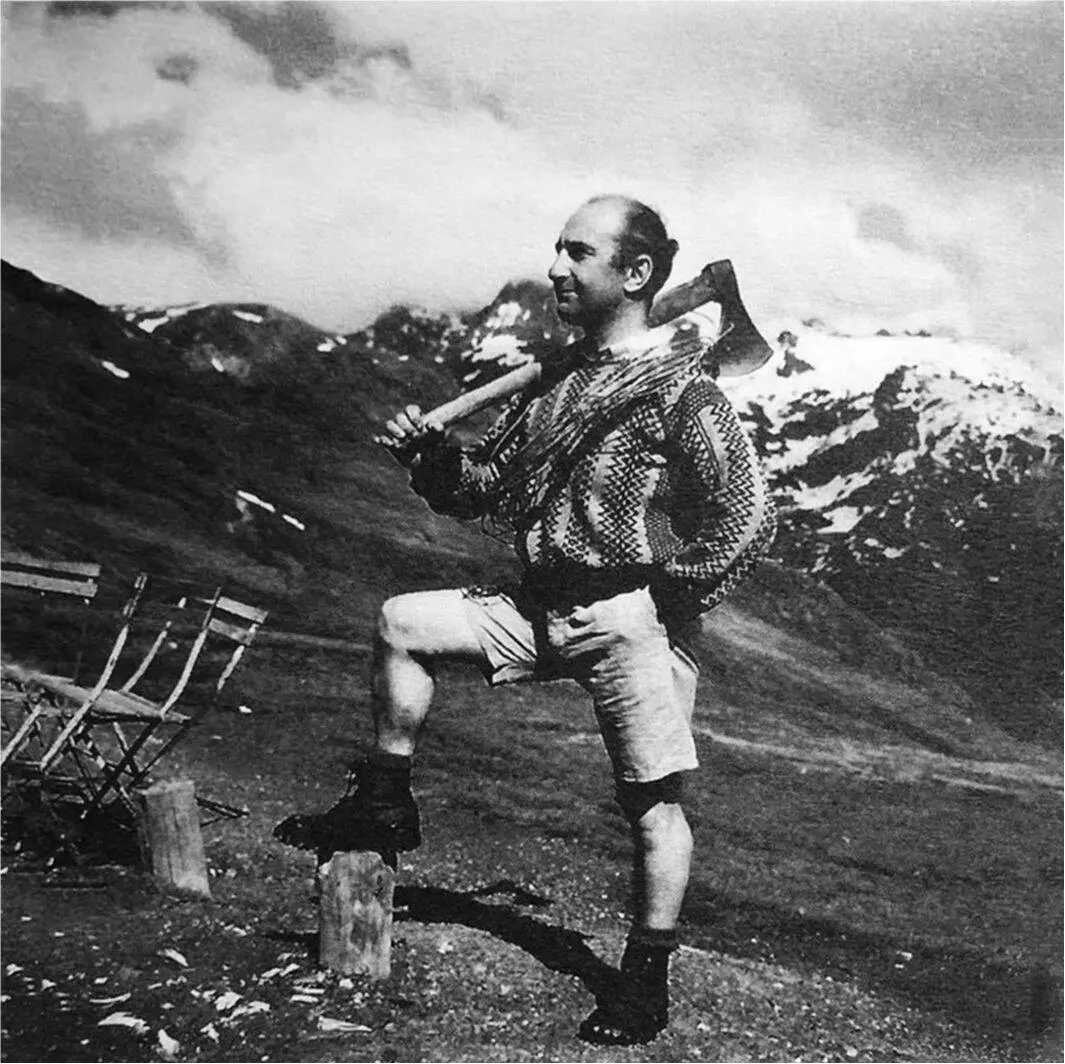 Илья Зданевич во Французских Альпах 1939 Практика длинных горных поездок - фото 16
