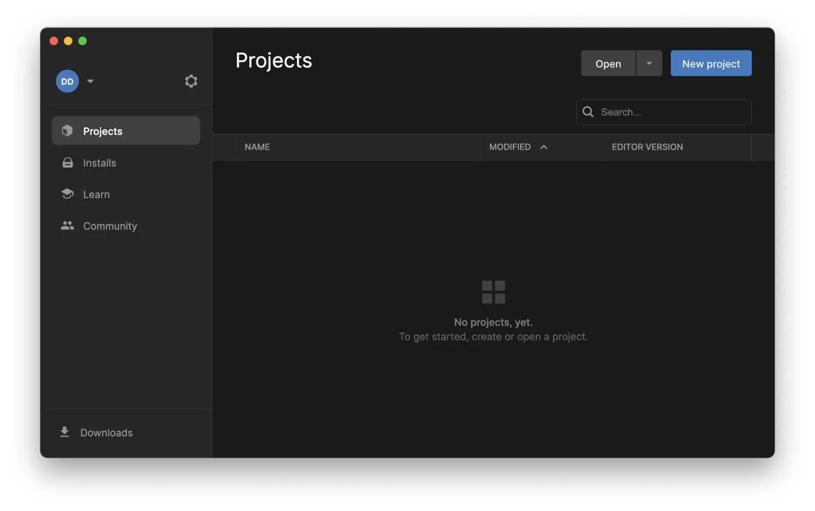 10 Оставаясь в Unity Hub нажмите кнопку Installs в левом меню и после того - фото 7