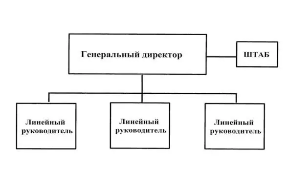 Рис12 Линейноштабная организационная структура Линейноштабная - фото 2