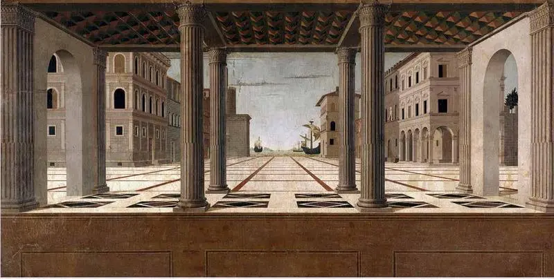 3 Франческо ди Джорджо Мартини Городской пейзаж Около 14901500 Берлинская - фото 3