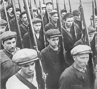 Бойцы народного ополчения 1941 г Приобретя опыт скрытного передвижения в тылу - фото 130