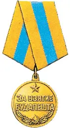 Медаль За взятие Будапешта Во избежание напрасных жертв кровопролития и - фото 283