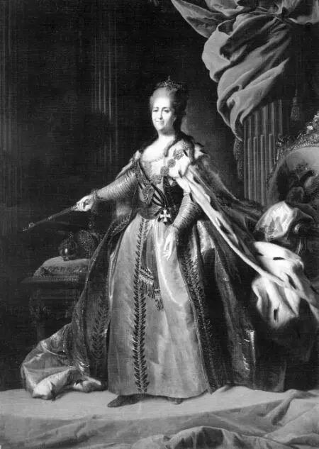 Ф Рокотов Екатерина II Конец 1740х гг Будучи немкой по крови смогла - фото 33