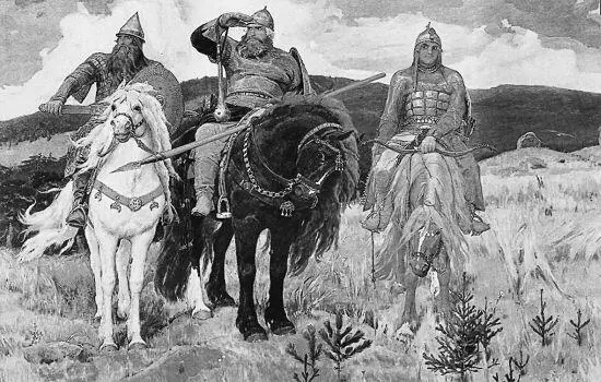 В Васнецов Богатыри 1898 г В народном эпосе русский богатырь идеальный - фото 58