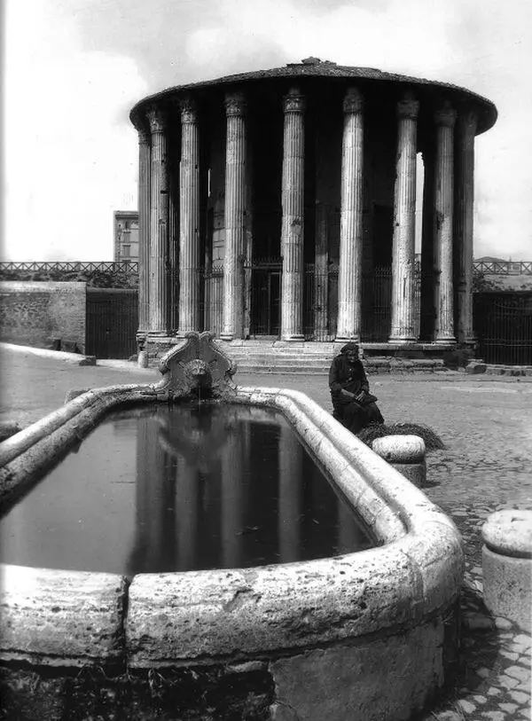 Храм Весты Конец республиканского периода Фото конца XIX в Рим В облике - фото 1