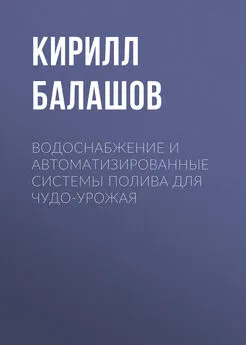 Кирилл Балашов - Водоснабжение и автоматизированные системы полива для чудо-урожая