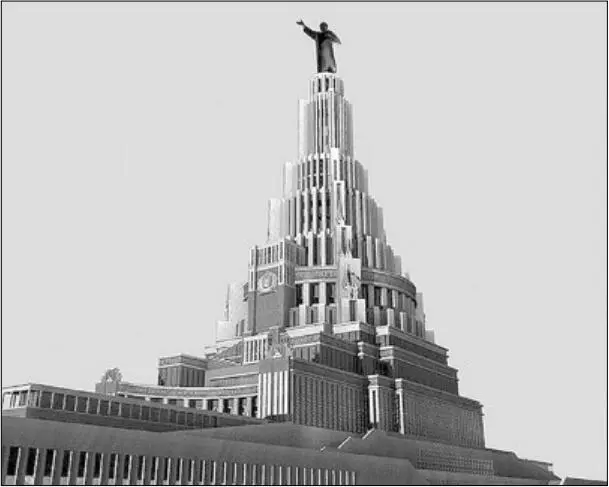 Илл 8 Б Иофан Дворец Советов Проект 1937 Илл - фото 9
