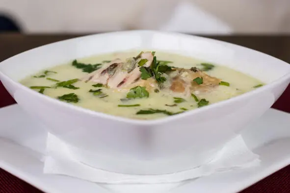 Обед Сырный суп с куриным филе 56 картофелин среднего размера 1 крупная - фото 5
