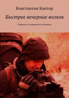 Константин Кантор - Быстрее вечерних волков. Отрывки из маршрутного дневника