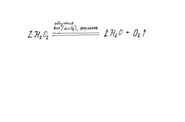 Распад пероксида водорода под действием катализатора 1 Как сильного - фото 24