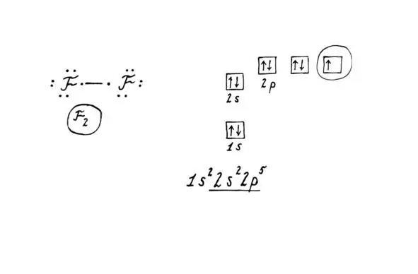 До завершения внешнего энергетического уровня до 8 электронов фтору не - фото 30