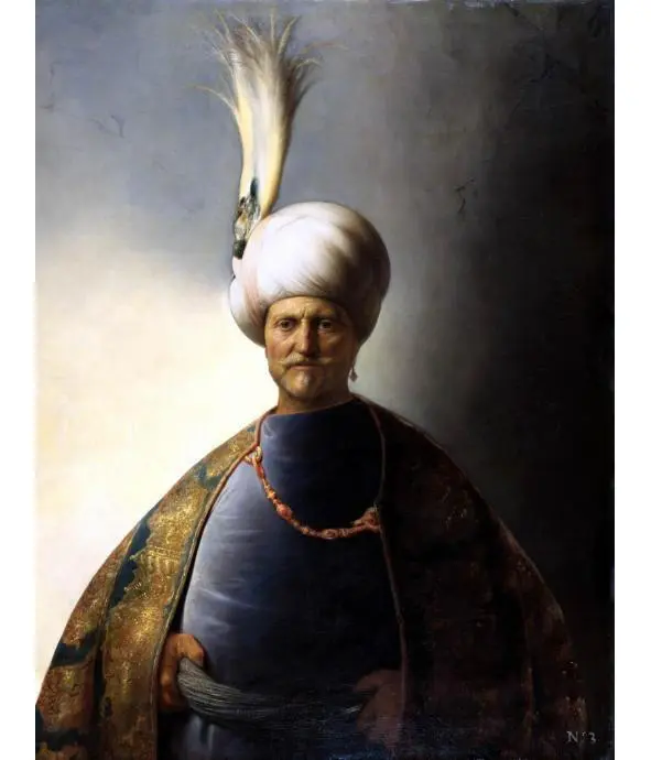 Османский султан 03081711 г Петр на берегу Днестра пишет письмо - фото 7