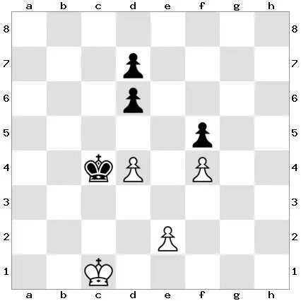 1 e4 Крd4 если 1fe то 2 f5 Крd5 3 Крd2 с выигрышем 2 ef Крd5 3 Крd2 с - фото 36