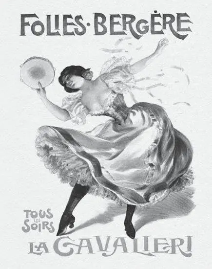 Афиша о выступлении Лины Кавальери в Folies Bergere Глава IV Карьера - фото 6