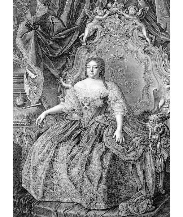 Императрица Анна Иоанновна 5 октября 1740 года Анна Иоанновна села обедать с - фото 101